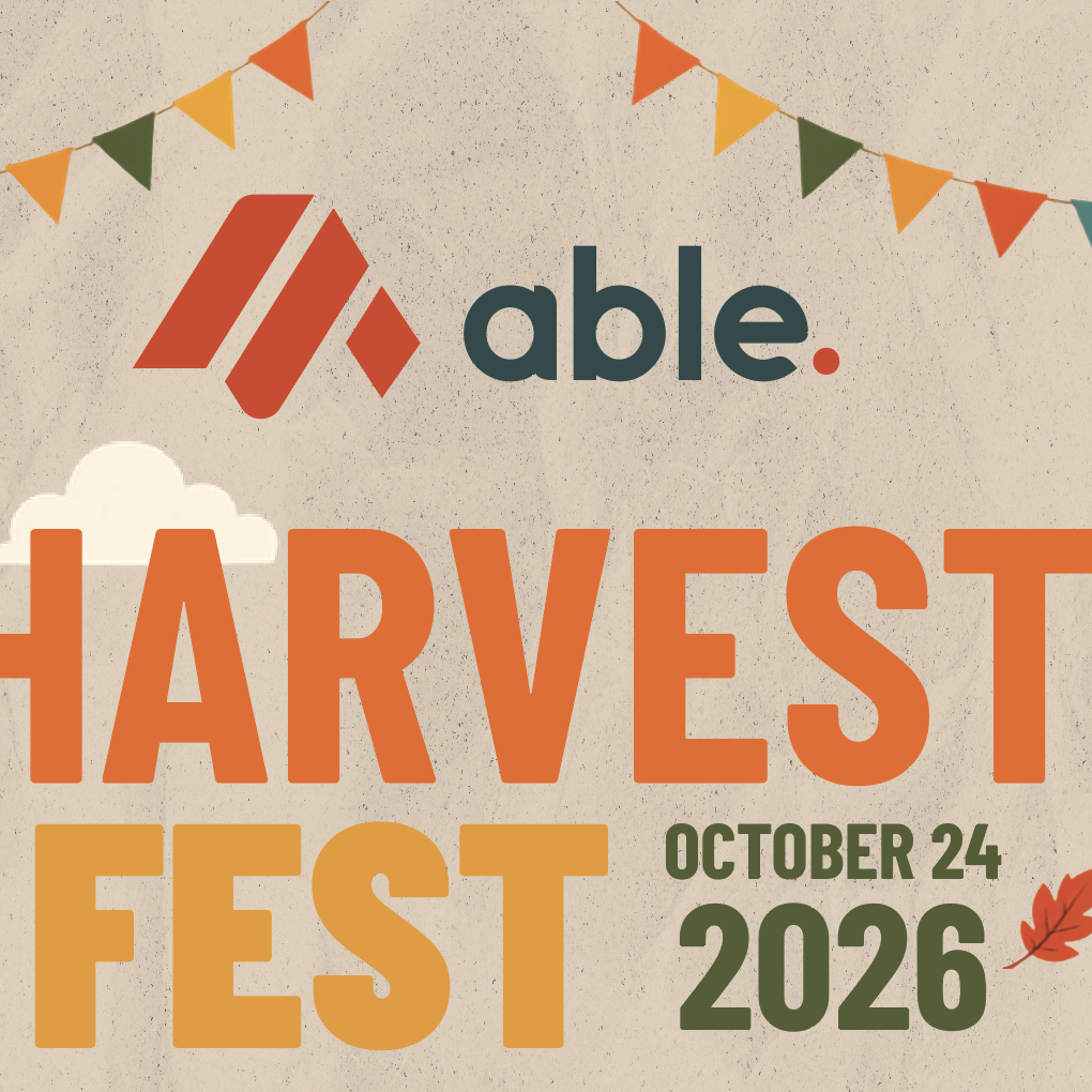 Able Harvest Fest 2026 - logo